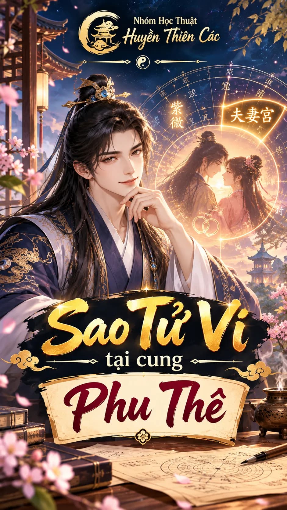 Sao Tử Vi tại cung Phu Thê