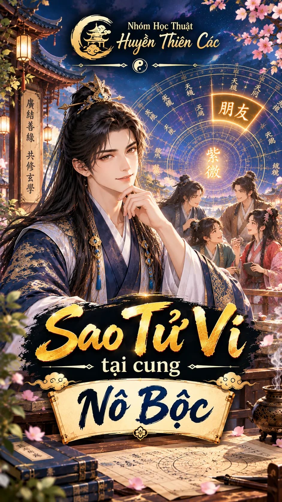 Sao Tử Vi tại cung Nô Bộc